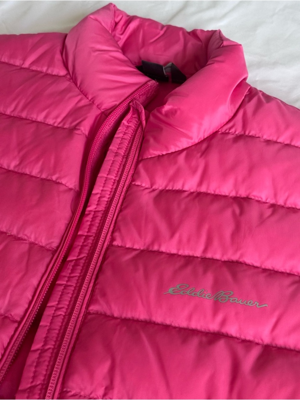 Eddie Bauer Kids Pink Puffer Vest - Picture 8 of 8